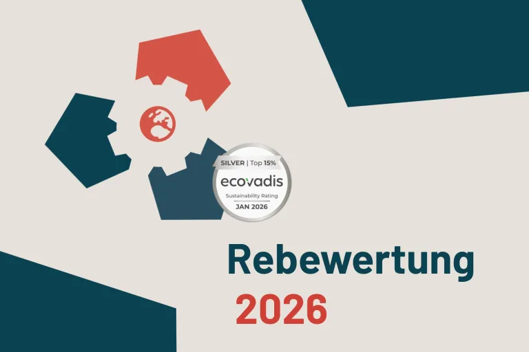 Bild zum Artikel Silber bei EcoVadis Rebewertung 2026